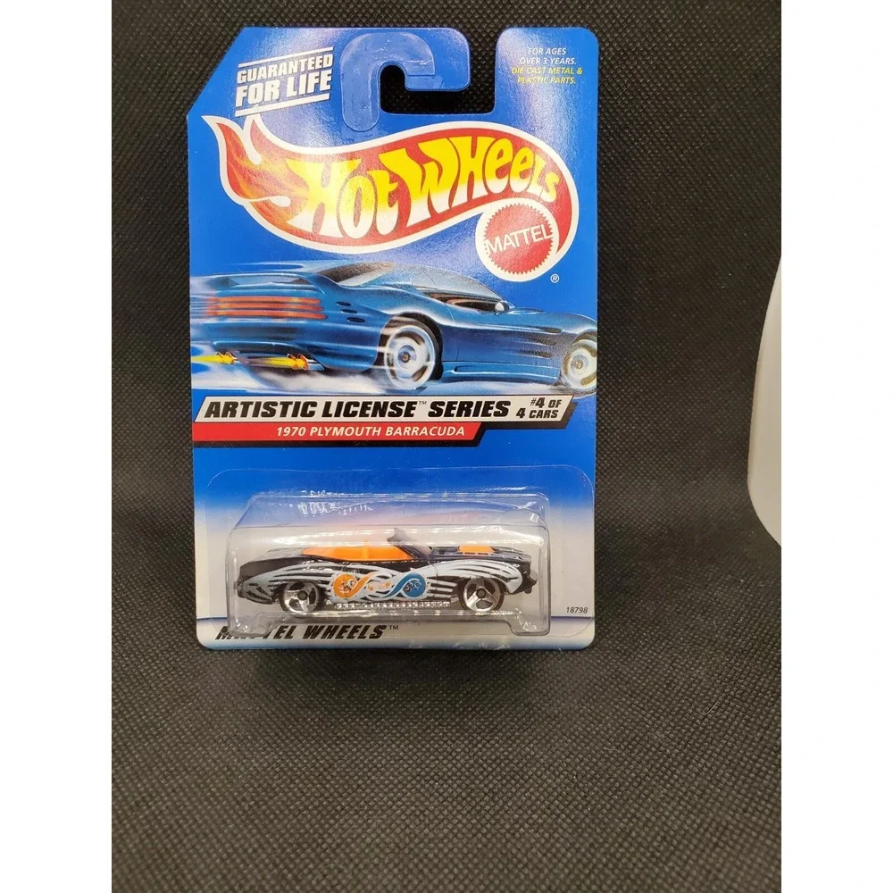 1997 Hot Wheels #732 Artistic License 4/4 1970 Plymouth Barracuda 3 SP